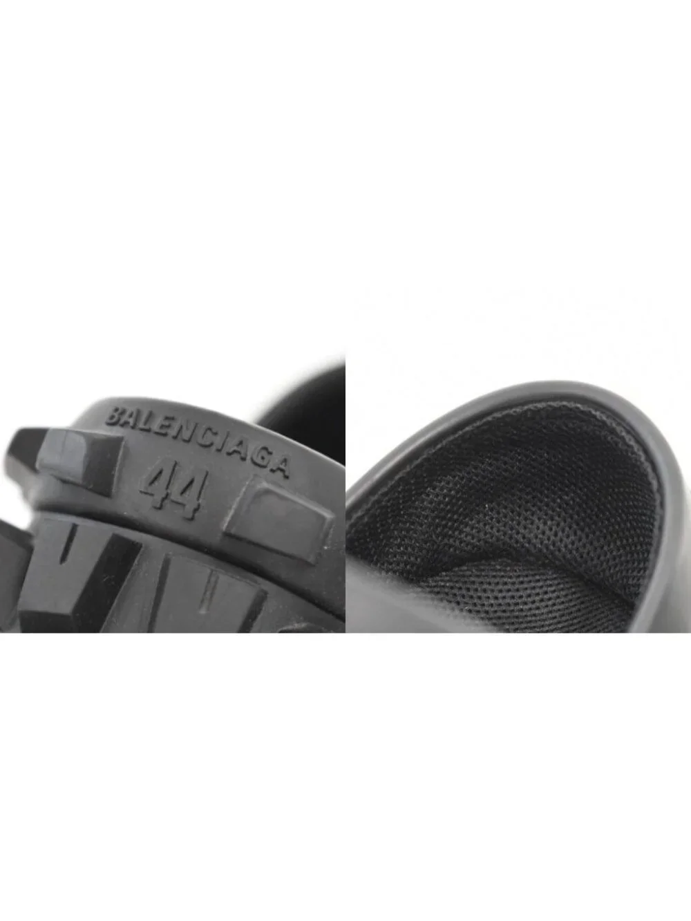 Balenciaga Defender Bouncer Mules Sneakers Black